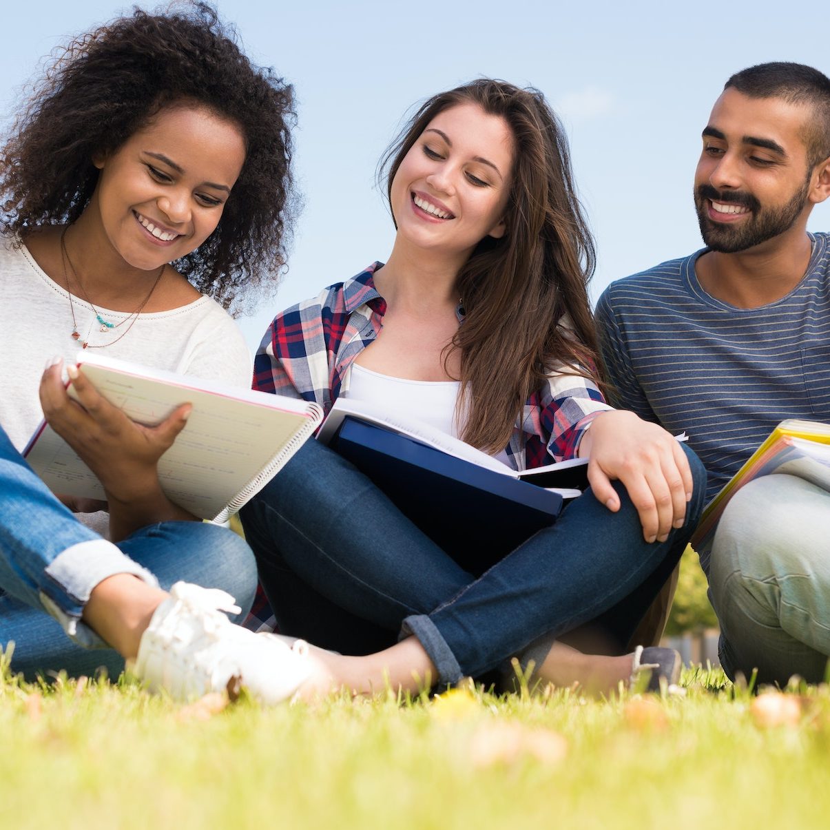 Students at School Campus